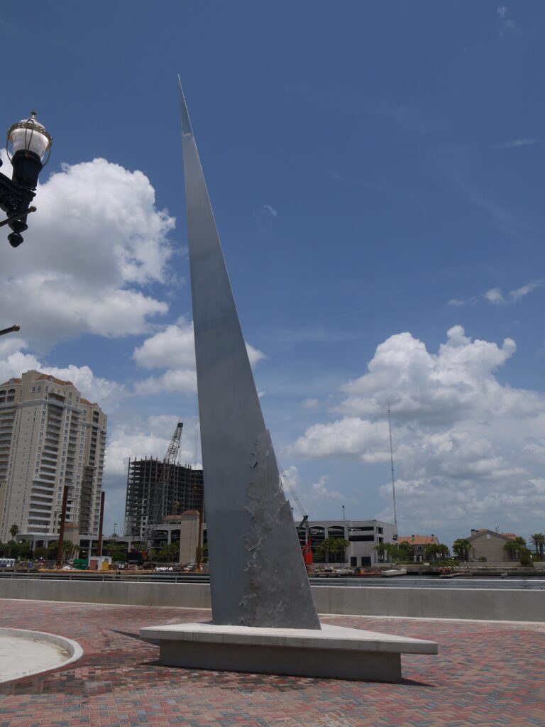 Jacksonville Public Art, JAX Fire Monument, After Treatment