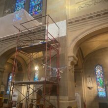 Basilica of St. Mary, Stone Cleaning Tests