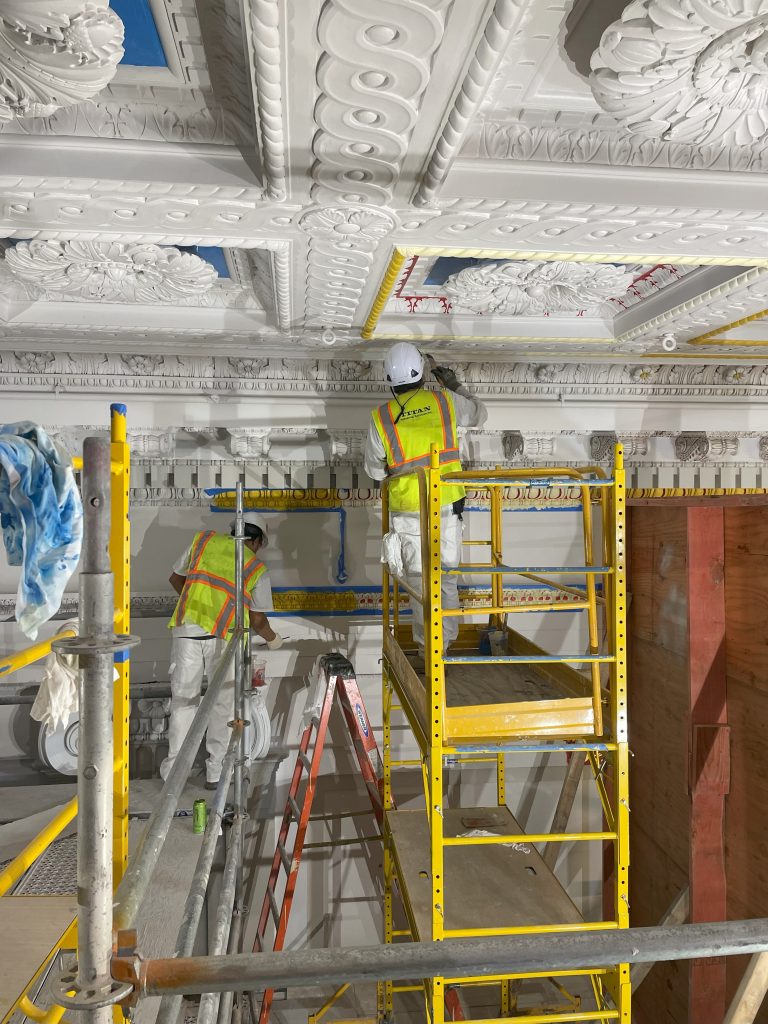 Milken Center, Main Hall, During Treatment