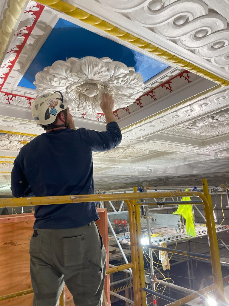 Milken Center, Main Hall, During Treatment