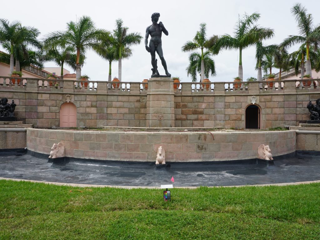 Ringling Museum, West Courtyard Fountain, After Treatment