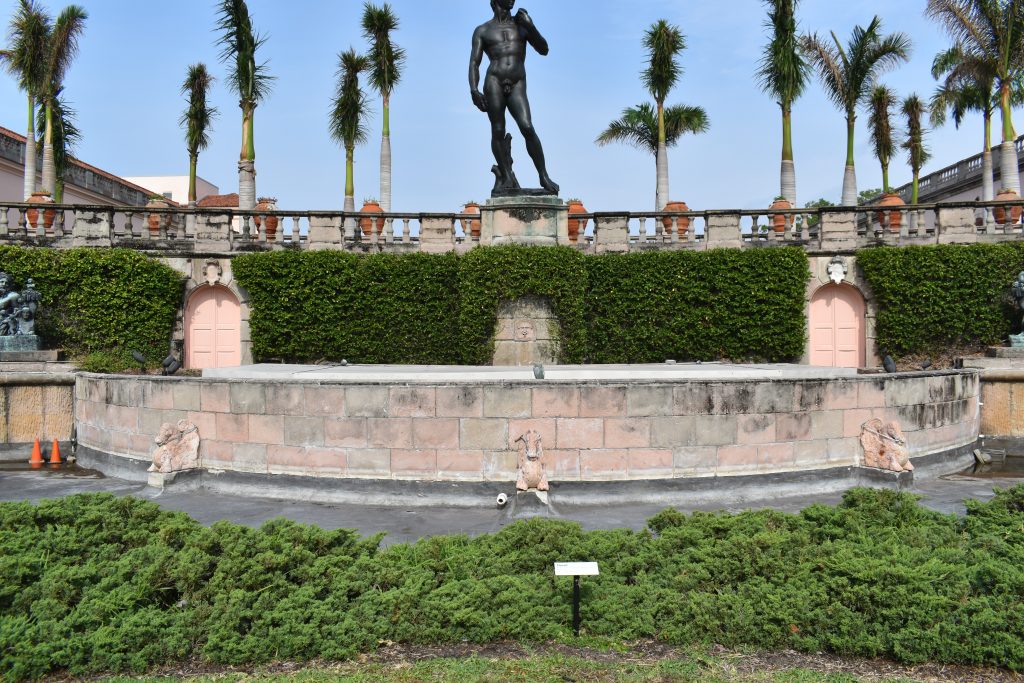 Ringling Museum, West Courtyard Fountain, Before Treatment