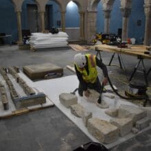 Toledo Museum of Art, Cloister, During Removal
