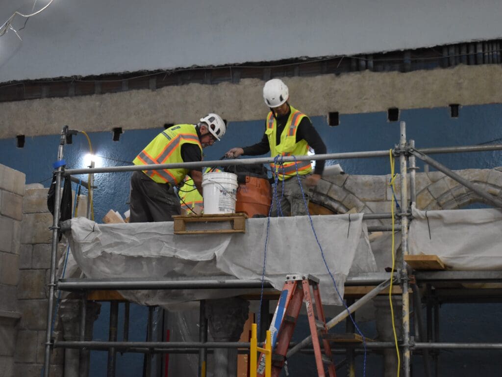 Toledo Museum of Art, Cloister, During Removal