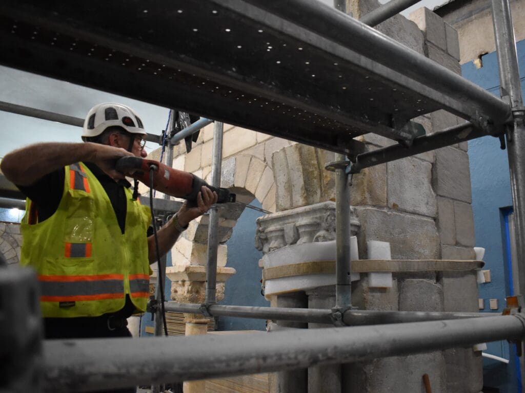 Toledo Museum of Art, Cloister, During Removal