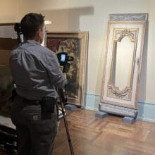 Toledo Museum of Art, Cabinet Doré from the Château de Chenailles, During Assessment
