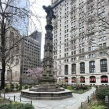 Astor Cross, Trinity Church, after treatment, overall